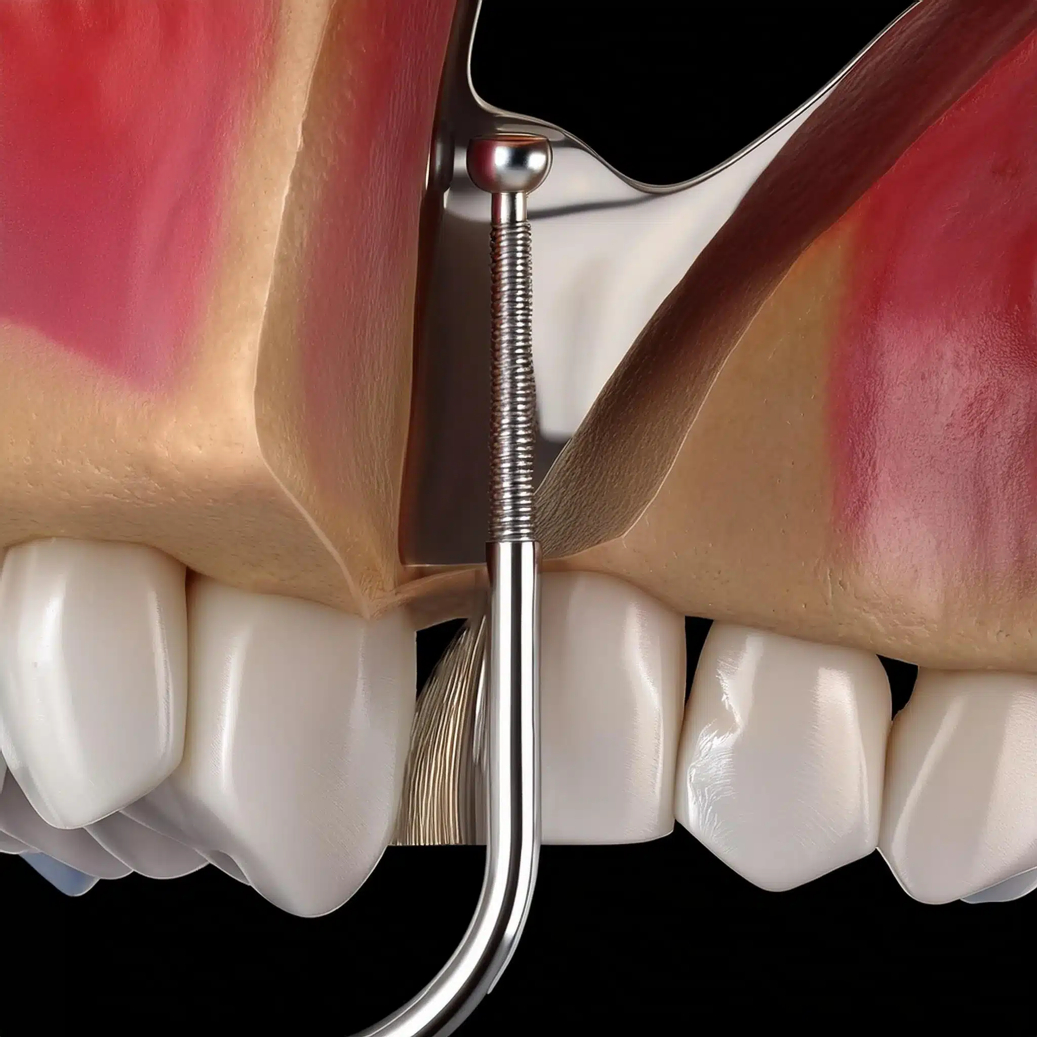 Sinus lift dental implants