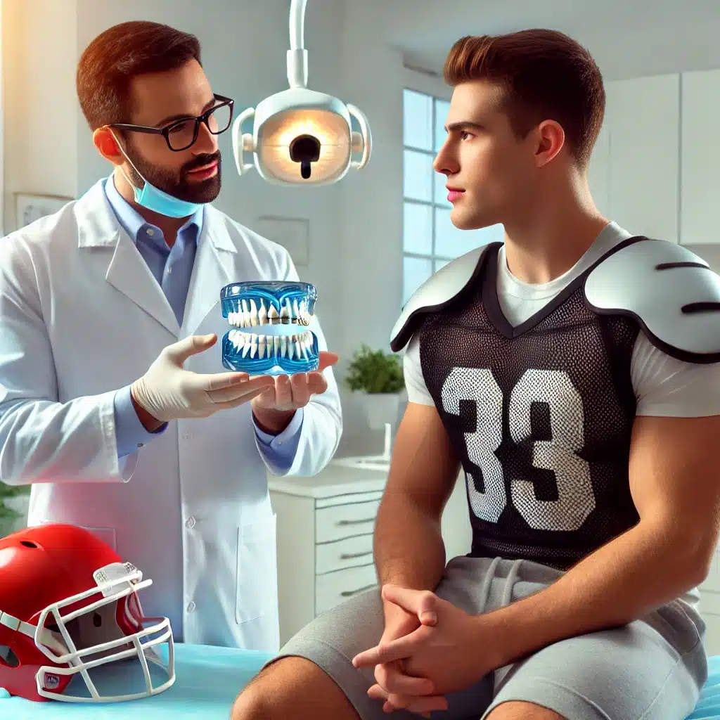 Dental implants and sports