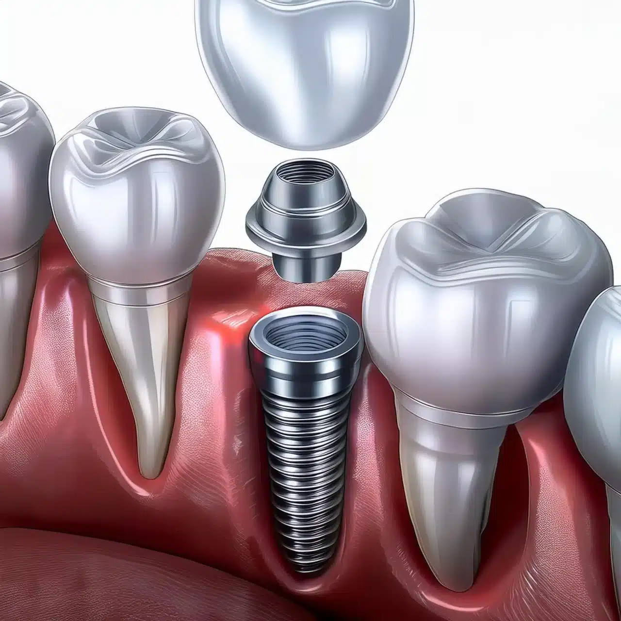 Inserimento di impianti dentali