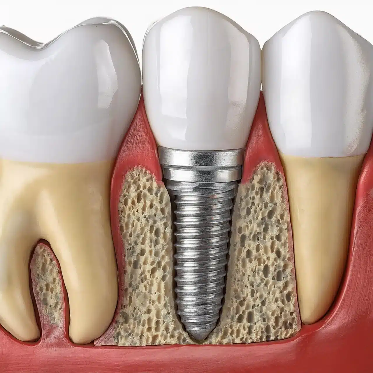 3D plan of sinus lift dental implants