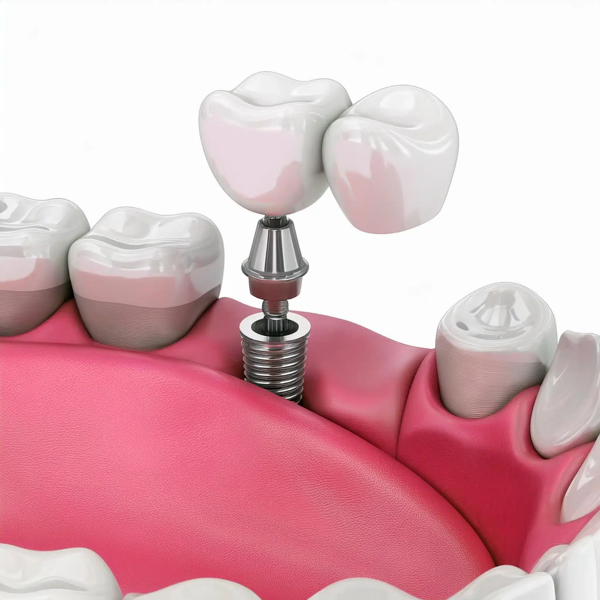 How to place a dental implant supported bridges