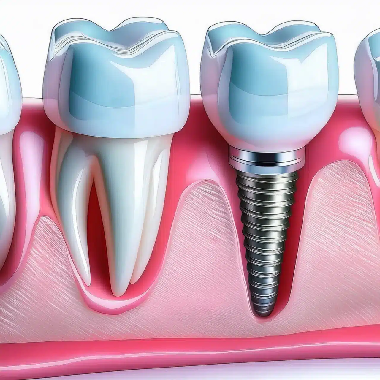 Piano 3D degli impianti dentali