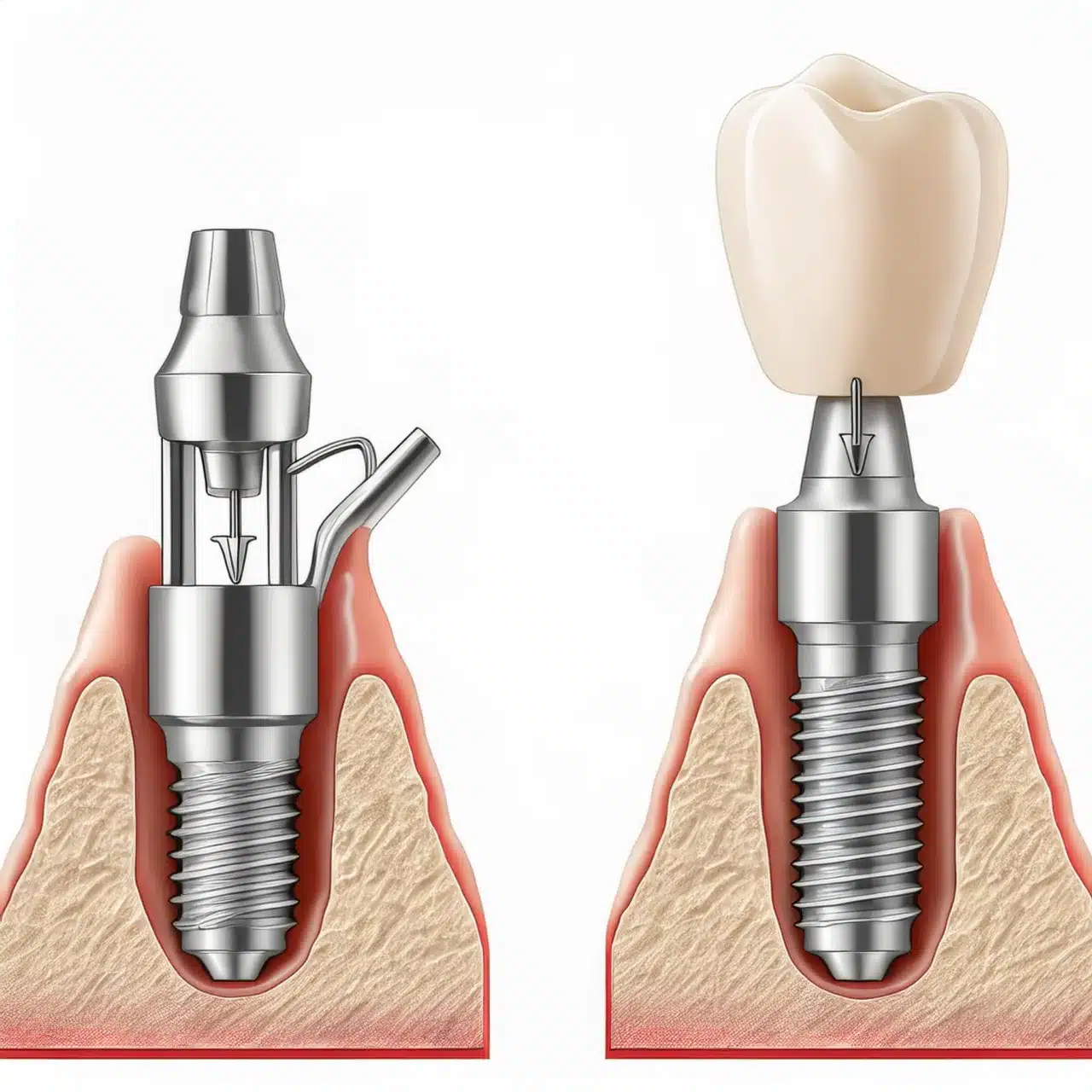 La colocación de implantes dentales