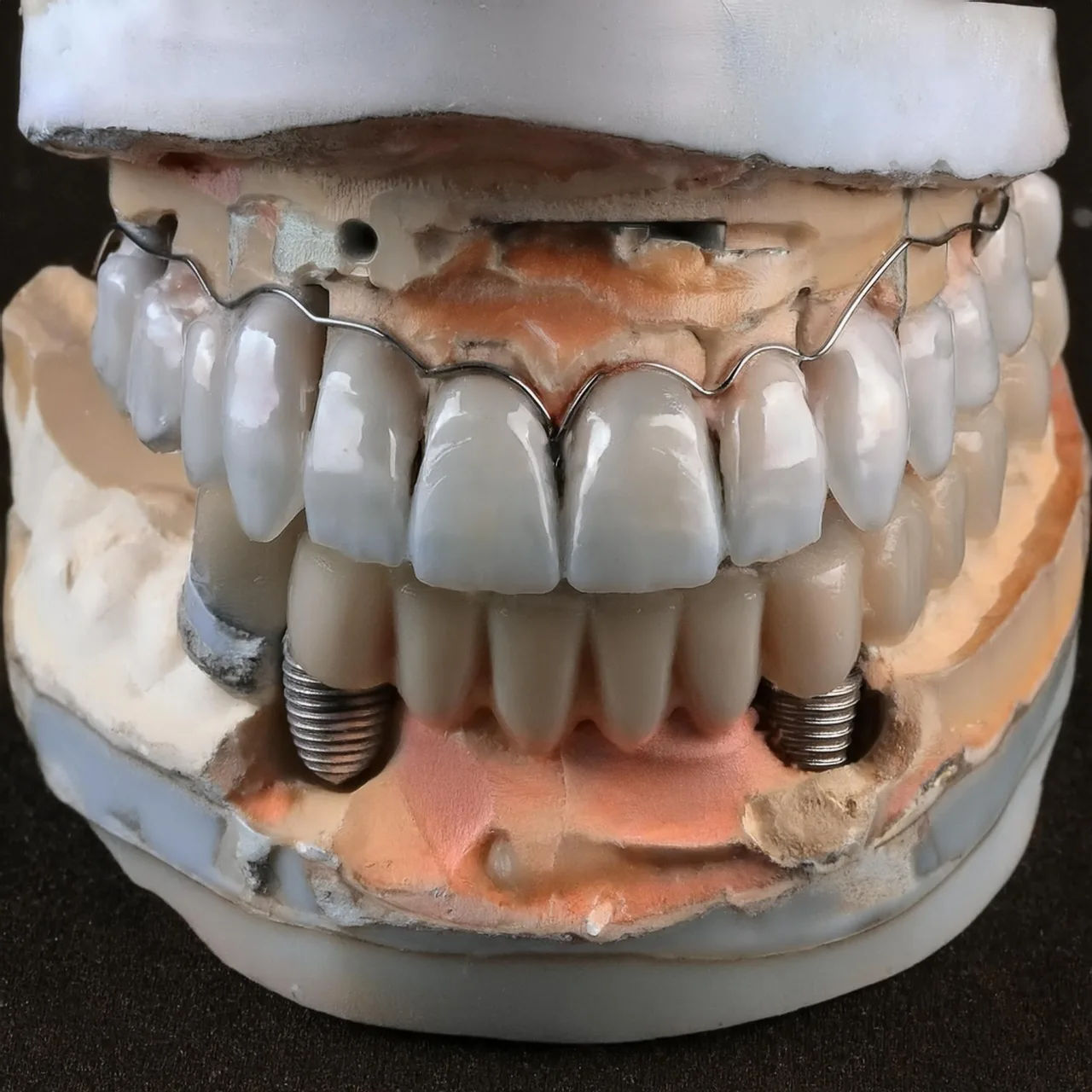 A work of all on 6 dental implants