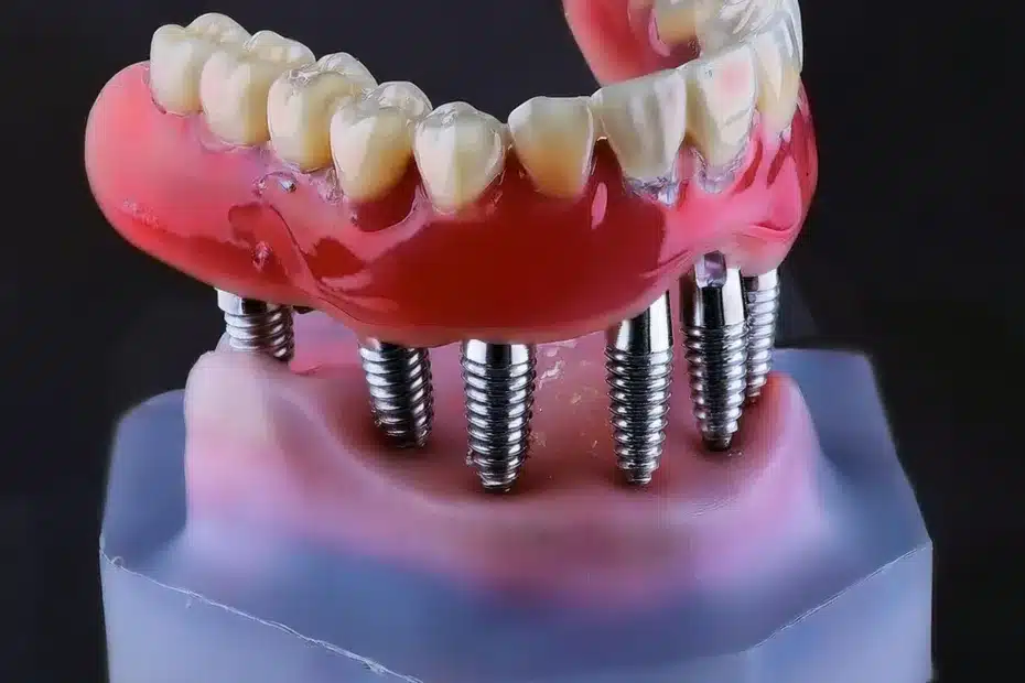 Firefly Generate a realistic and 3d plan photo of delayed load all on 6 dental implants 38371