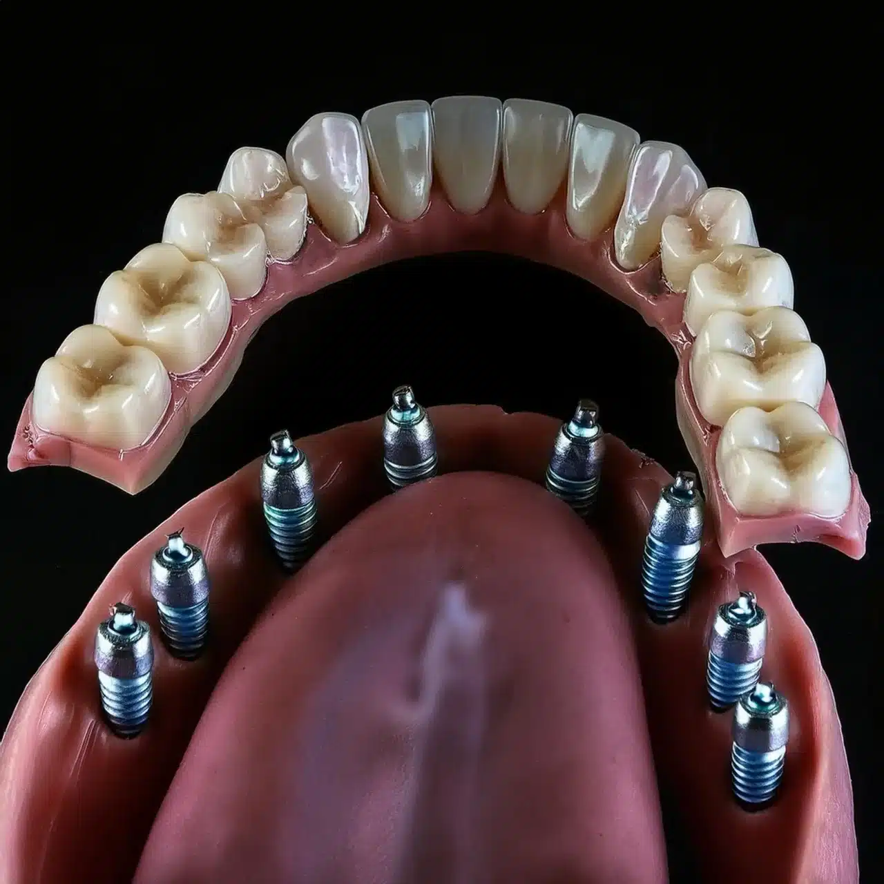 Implantes dentales All-on-8